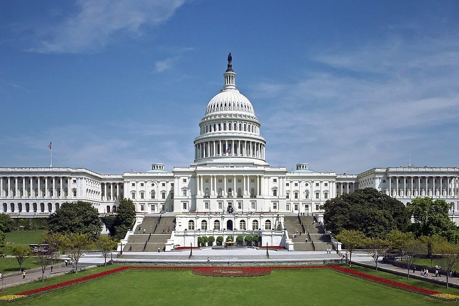 U.S. Capitol dome at dawn representing cannabis policy advocacy in Washington D.C.